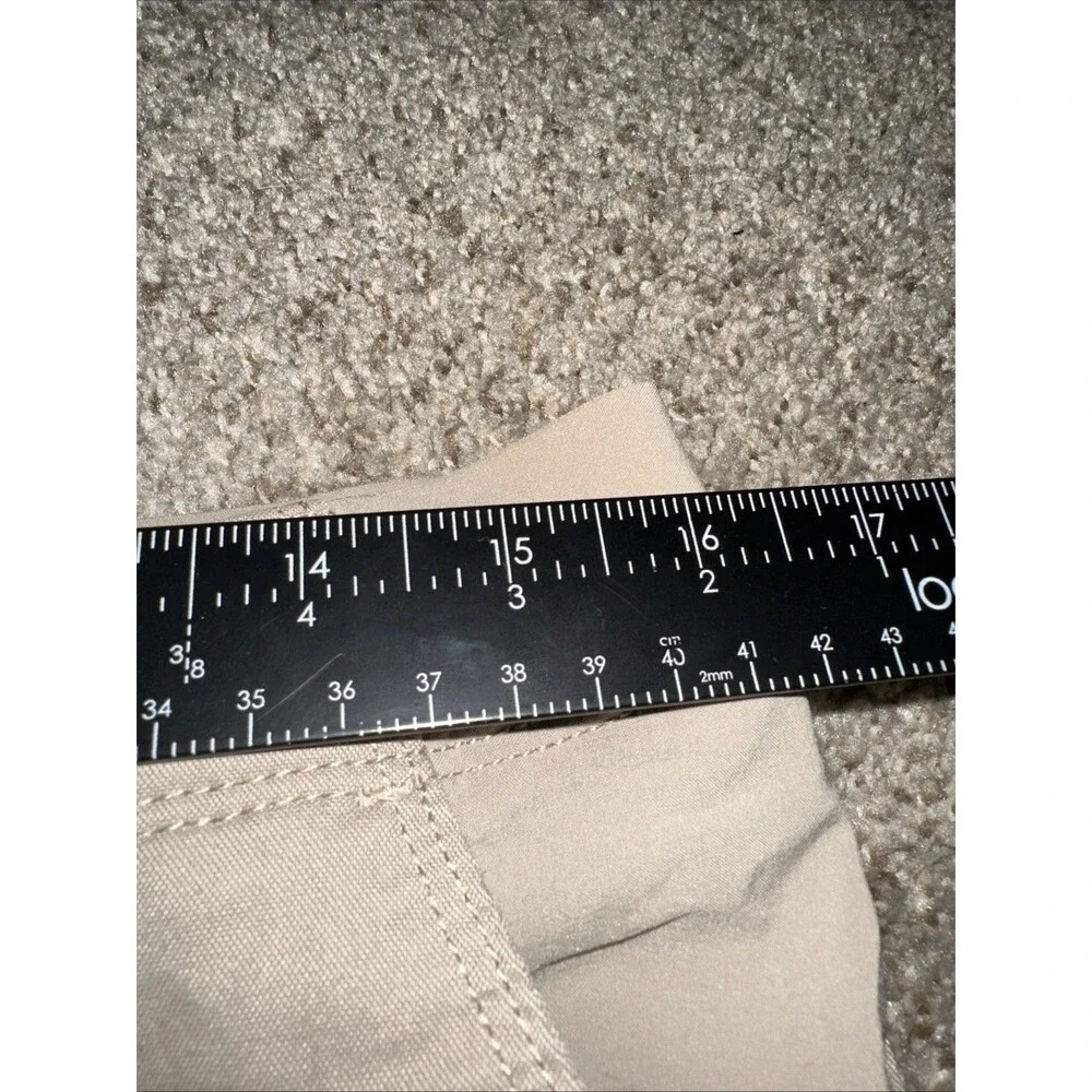 5.11 Tactical Women's Beige Cargo Pants Size 10 Long. Zip Pockets Outdoors. - Picture 3 of 7